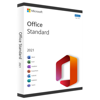 Microsoft Office 2021 Standard permanente licentie