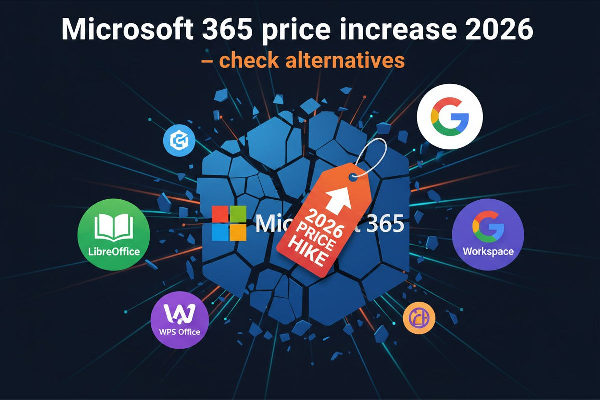 Microsoft 365-prijsverhoging 2026 – bekijk de alternatieven