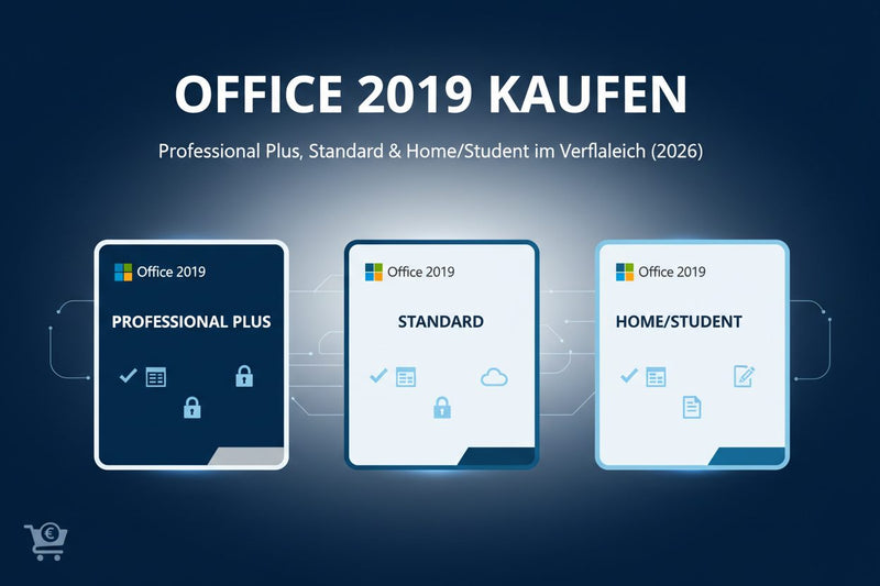 Office 2019 kopen – Professional Plus, Standard en Home/Student vergeleken bij KARINEX