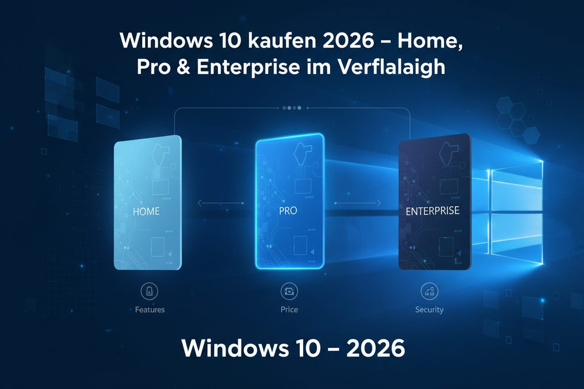 Windows 10 kopen in 2026 – Home, Pro en Enterprise vergeleken bij KARINEX