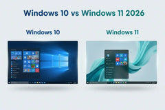 Windows 10 vs Windows 11 Vergleich 2026 – Unterschiede und Funktionen