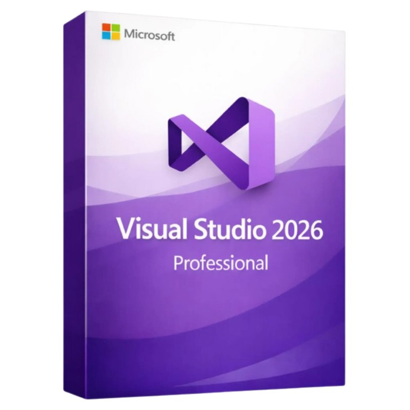 Microsoft Visual Studio 2026 Professional Dauerlizenz für 1 PC – Original IDE mit GitHub Copilot, .NET 10 und C# 14 – Sofort-Download bei Karinex