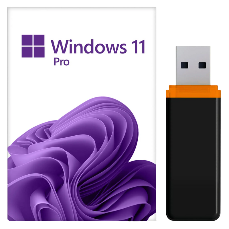 Windows 11 Pro 64 Bit USB-Stick mit Produktschlüssel von KARINEX