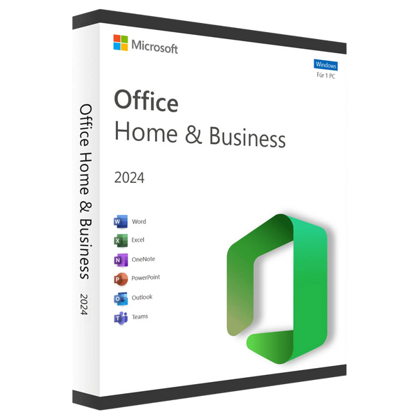Microsoft Office 2024 Home & Business voor Windows – permanente licentie voor 1 pc | Directe download