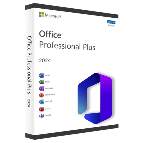 Microsoft Office 2024 Professional Plus Lizenz Key für Windows Download – Word, Excel, PowerPoint