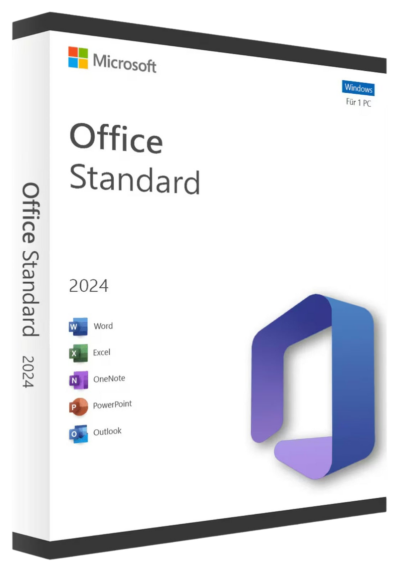 Microsoft Office 2024 Standard volledige versie voor Windows – Originele licentie | Levering per e-mail