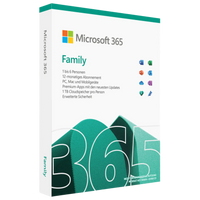 Microsoft 365 Family Jahresabo für bis zu 6 Personen – Office-Apps, Copilot KI und je 1 TB OneDrive