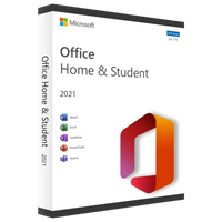 Microsoft Office 2021 Home & Student Dauerlizenz für 1 Windows-PC mit Word, Excel, PowerPoint und OneNote – Sofort-Download per E-Mail