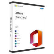 Microsoft Office 2021 Standard permanente licentie – Download & Key voor 1 pc