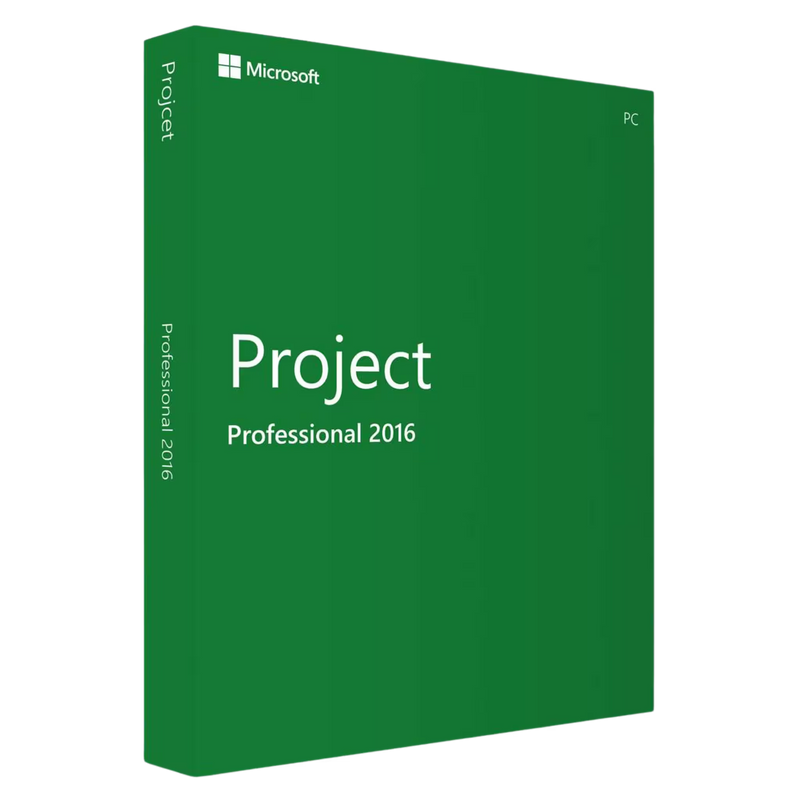 Microsoft Project 2016 Professional Lizenz für Windows als Produktbox