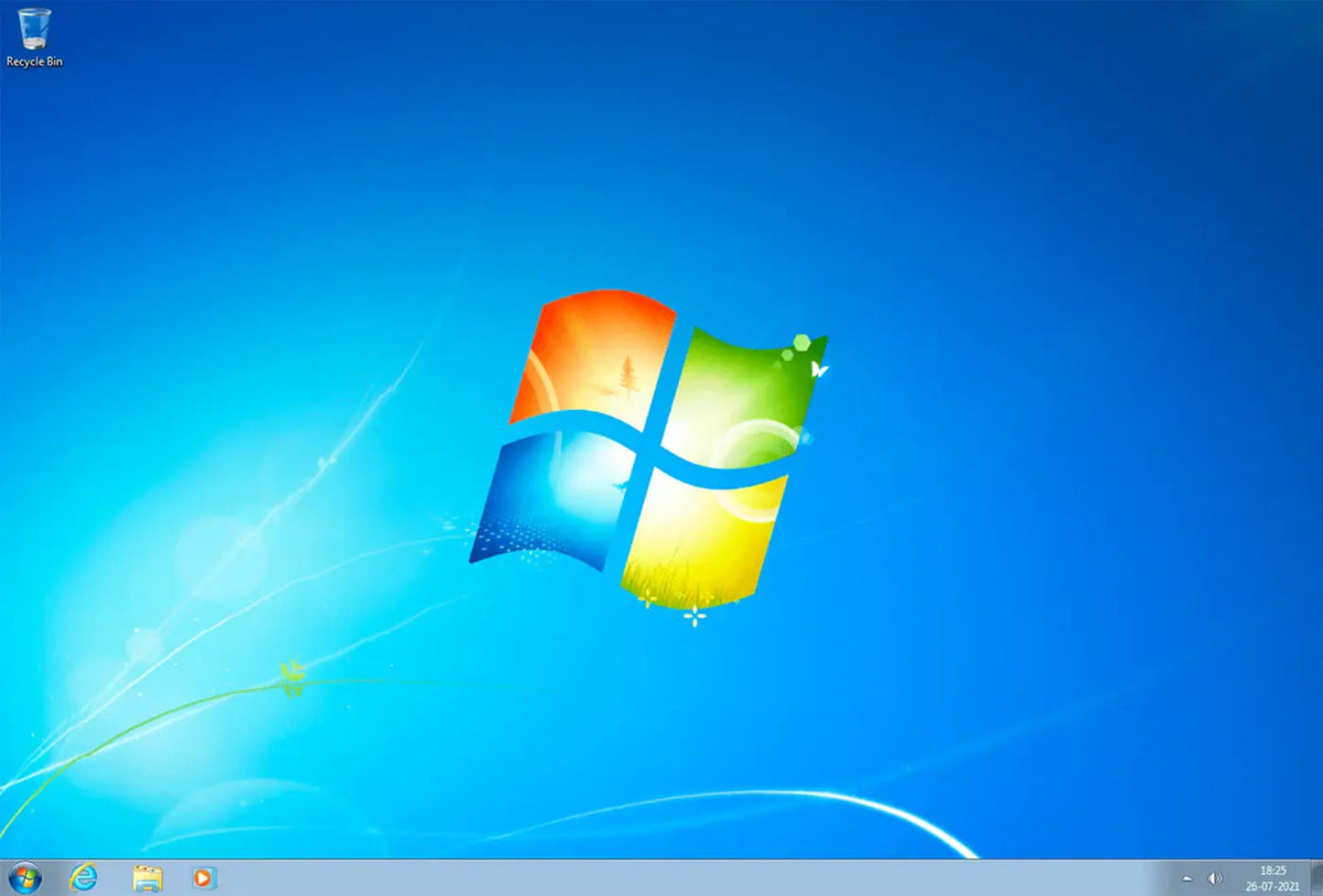 Windows 7 Ultimate Aero-Oberfläche mit BitLocker-Verschlüsselung und mehrsprachigem Startmenü