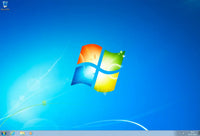 Windows 7 Ultimate Aero-Oberfläche mit BitLocker-Verschlüsselung und mehrsprachigem Startmenü