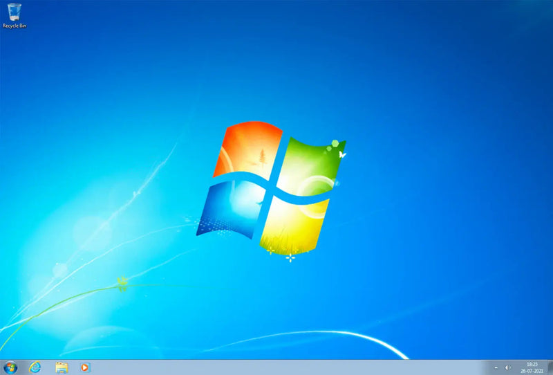 Windows 7 Ultimate Aero-Oberfläche mit BitLocker-Verschlüsselung und mehrsprachigem Startmenü